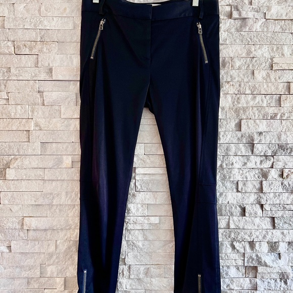 Veronica Beard skinny ankle pant with zipper detail - like new - Picture 2 of 6
